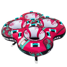 AIRHEAD Blast 4 | 1-4 Rider Towable Tube for Boating 