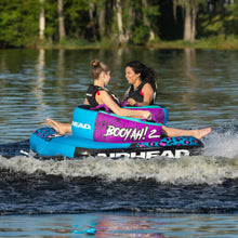 AIRHEAD Booyah! 2 | 1-2 Rider Towable Tube for Boating 