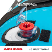 AIRHEAD Booyah! 3 | 1-3 Rider Towable Tube for Boating 