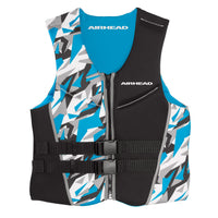 AIRHEAD Camo Cool Neolite Kwik-Dry Life Jacket Vest | Adult Men's L