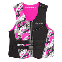 AIRHEAD Camo Cool Neolite Kwik-Dry Life Jacket Vest | Adult Women's XS