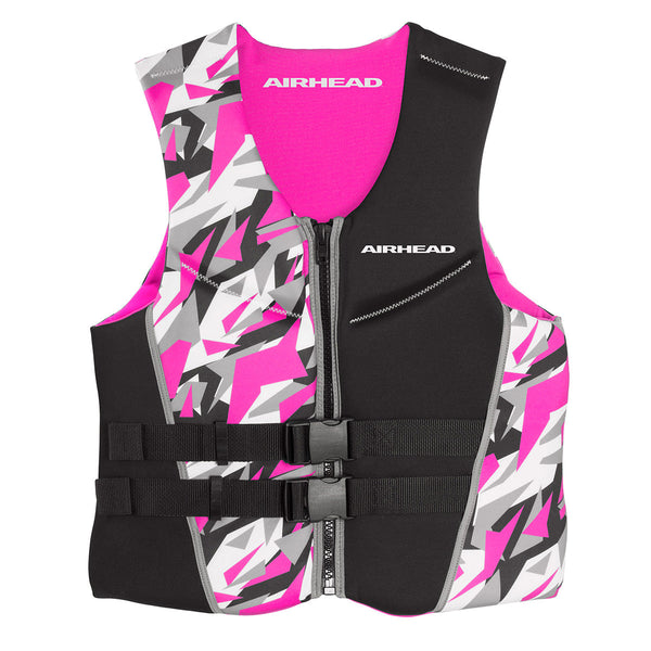 AIRHEAD Camo Cool Neolite Kwik-Dry Life Jacket Vest | Adult Women's XS