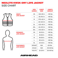 AIRHEAD Camo Cool Neolite Kwik-Dry Life Jacket Vest | Adult Women's XS