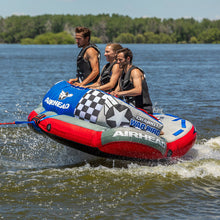 AIRHEAD Chariot Warbird 3 | 1-3 Rider Towable Tube for Boating 