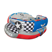 AIRHEAD Chariot Warbird 3 | 1-3 Rider Towable Tube for Boating 