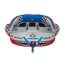 AIRHEAD Chariot Warbird 3 | 1-3 Rider Towable Tube for Boating 