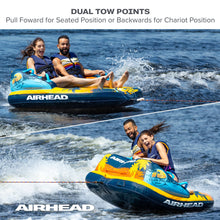 AIRHEAD Club Palm | 1-2 Rider Towable Tube for Boating 