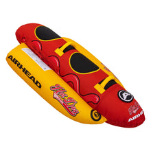 AIRHEAD Double Dog | 1-2 Rider Towable Tube for Boating 