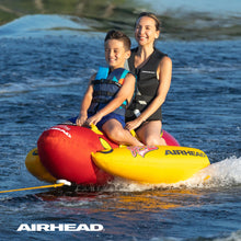 AIRHEAD Double Dog | 1-2 Rider Towable Tube for Boating 