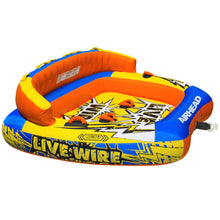 AIRHEAD Live Wire 3 | 1-3 Rider Towable Tube for Boating 
