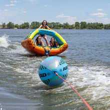 AIRHEAD Orb Booster Ball | Towable Tube Rope for Boating - 60 ft. 