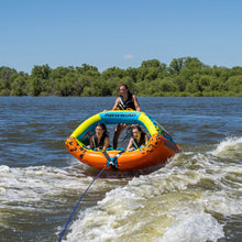AIRHEAD Poparazzi 3 | 1-3 Rider Towable Tube for Boating 