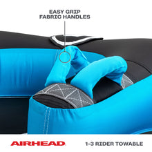 AIRHEAD Ripple Effect 3 | 1-3 Rider Towable Tube for Boating 