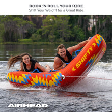 AIRHEAD Shifty | 1-2 Rider Towable Tube for Boating 