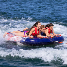 AIRHEAD Stars & Stripes 3 | 1-3 Rider Towable Tube for Boating 