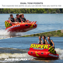 AIRHEAD Super Mable | 1-3 Rider Towable Tube for Boating 