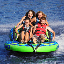 AIRHEAD Switch Back 4 | 1-4 Rider Towable Tube for Boating 