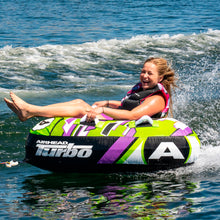 AIRHEAD Turbo Blast | 1 Rider Towable Tube for Boating 