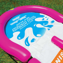 WOW Watersports Double Lane Super Slide Splash Pool End 