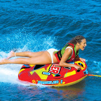 WOW Watersports Prowler 1P Starter kit w/12 v pump and 1K tow rope 