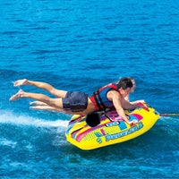 WOW Watersports Prowler 2P Starter kit w/12 v pump and 2K tow rope 