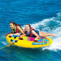 WOW Watersports Prowler 2P Starter kit w/12 v pump and 2K tow rope 
