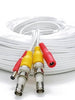 100' RG59 Siamese Cable Bnc Males And Power Leads