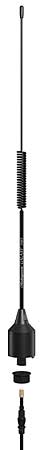 Shakespeare 5415 2' Black 3DB Low Profile VHF Antenna Stainless Steel