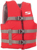 Stearns Youth Classic Vest Life Jacket - 50-90lbs - Red/Grey