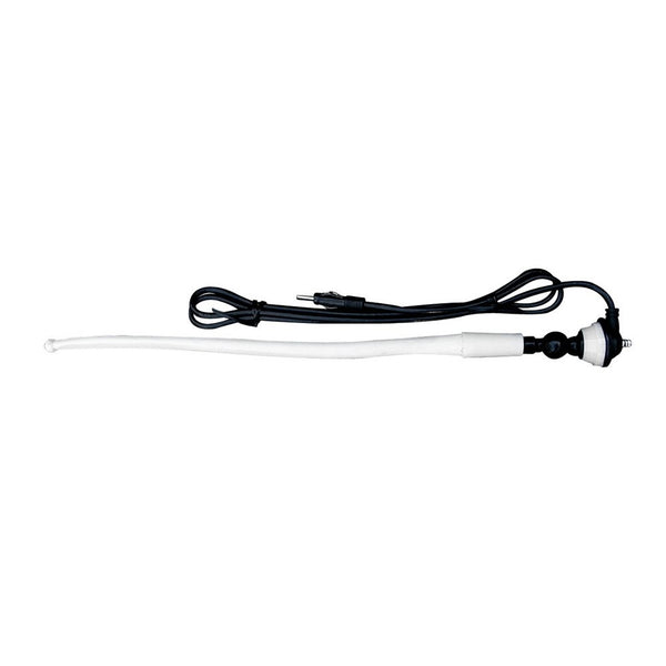 16AM/FM White Rubber Antenna