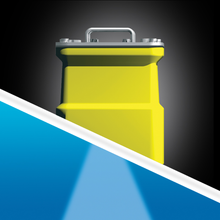 Airmar R599 Low/Med Frequency In-Hull Chirp Transducer Bare Wire