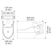 Airmar TM185C Transducer High Wide CHIRP With Humminbird 9-Pin