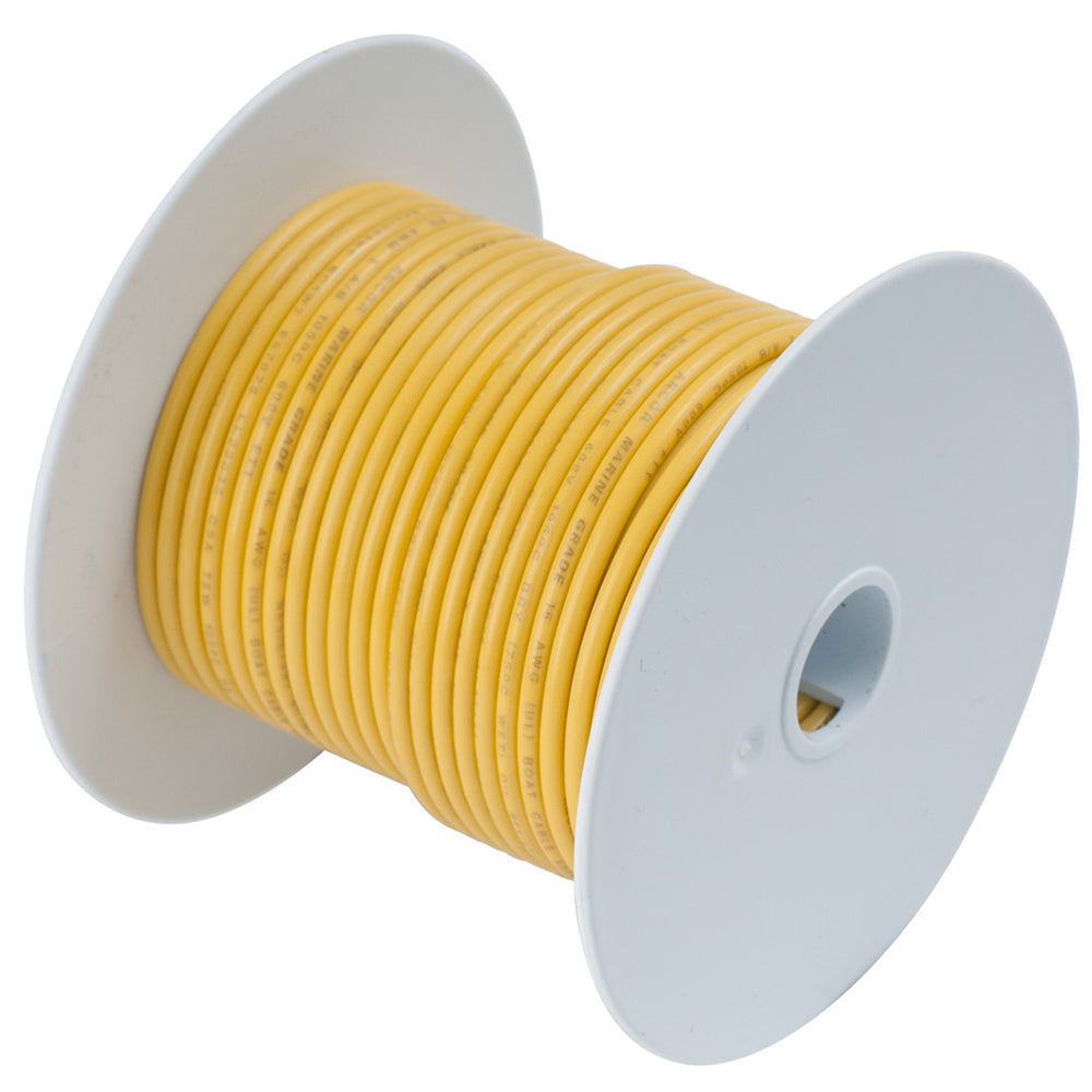 Ancor Yellow 14 AWG Tinned Copper Wire 18' Electrical Wire NVN