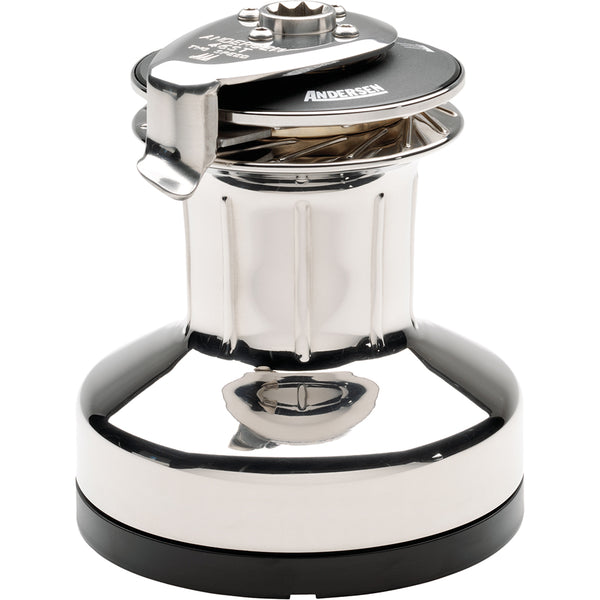 ANDERSEN 46 ST BT - 2-Speed Self-Tailing Manual Winch - Black Trim
