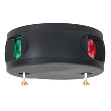 Aqua Signal Series 33 Bi-Color LED Deck Mount Light - Black Housing