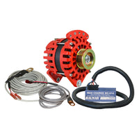 Balmar Alternator 3.15" Dual Foot Saddle Dual V Pulley Regulator & Temp Sensor - 170A Kit - 12V