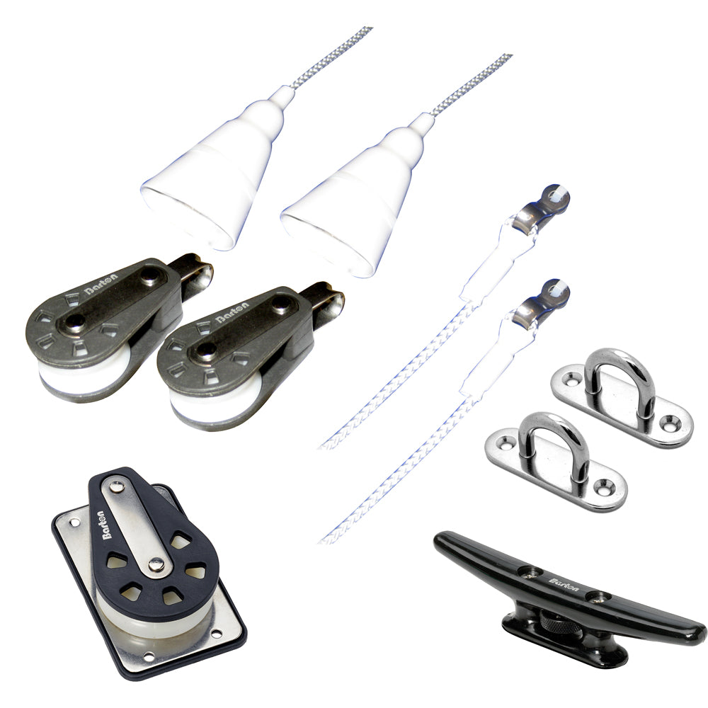 Barton Marine Lightweight Lazy Jack Kit f/Yachts up to 30' Sailing