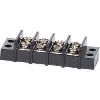 Blue Sea 2404 Terminal Black 20AMP - 4 Circuit
