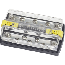 Blue Sea 2722 DualBus Plus 1/4" Stud, 5 x 10-32 Screw Terminal