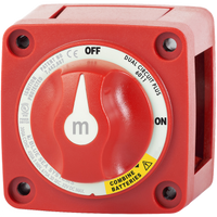 Blue Sea 6011 m-Series (Mini) Battery Switch Dual Circuit Plus