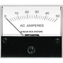 Blue Sea 9630 AC Analog Ammeter  0-50 Amperes AC