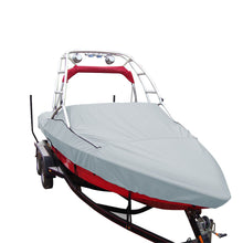 Carver Performance Poly-Guard Specialty Boat Cover f/20.5' Sterndrive V-Hull Runabouts w/Tower - Grey