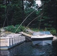 Dock Edge Premium Mooring Whips 2PC 12ft 5,000 LBS up to 23ft