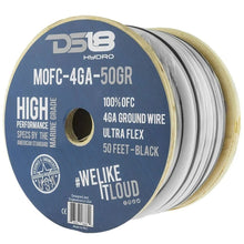 DS18 HYDRO Marine Grade OFC Ground Wire 4 GA - 50' Roll