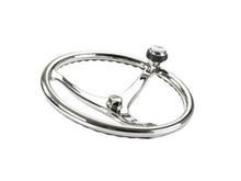 Edson 14.5" SS ComfortGrip Powerwheel Steering Wheel w/PowerKnob™