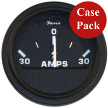 Faria 2" Heavy-Duty Ammeter (30-0-30) - Black *Bulk Case of 24*
