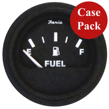 Faria Heavy-Duty Fuel Level Gauge (E-1/2-F) - Black *Bulk Case of 24*