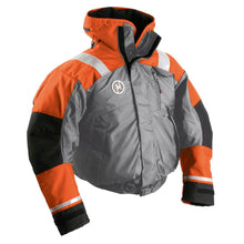 First Watch AB-1100 Flotation Bomber Jacket - Orange/Grey - XX-Large