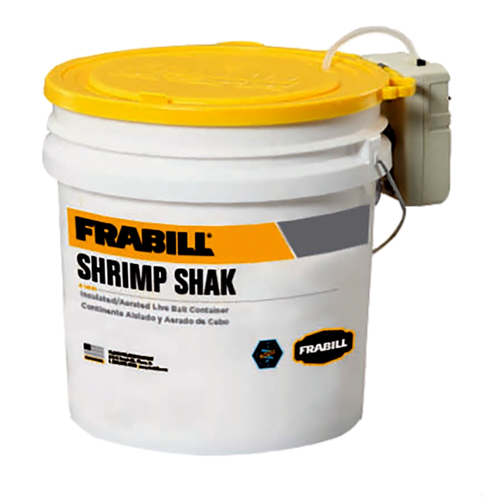 Frabill Shrimp Shak Bait Holder - 4.25 Gallons w/Aerator, Marine Plumbing  & Ventilation, Livewell Pumps