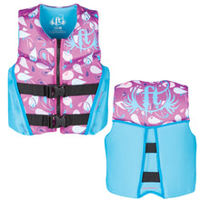 Full Throttle Hinged Rapid-Dry Flex-Back Life Vest - Youth 50-90lbs - Purple